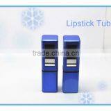Fancy Makeup Lipgloss Container,metal Blue Makeup Tube
