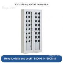 Прочный шкаф для зарядки мобильных телефонов с множеством ящиков, зарядными портами и амортизатором ударов | Надежное решение для хранения в офисах thumbnail-2