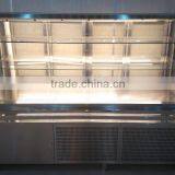 APEX Restaurant Ventilated Refrigeration Hot Pot Equipment Chafing Dish Order Food Showcase