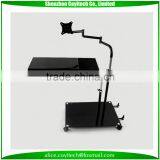 Iron Computer Desk With Tempered Glass Computer Desk With Assembly Insturctions