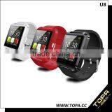 U Watch U8 bluetooth smart wrist watch phone with 1.44 inch touch screen nucleus smart watch