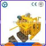 QT40-3A Moving Cement Brick Egg Layer Machine