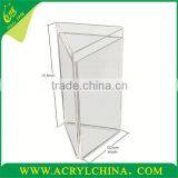 Wholesale Acrylic A5 3 Sided Menu Holder or DL 3 Side Menu Holder