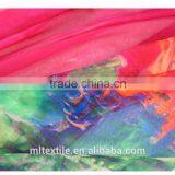 Chiffon Flower,colorful Flower for Dress Flower Design Printed Chiffon Fabric thumbnail-5