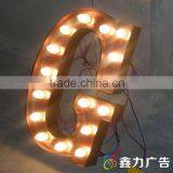 Customized High Quality Direct Factory of Metal Vintage Marquee Lights thumbnail-2