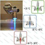 New Romantic Led Water Glow Temperature Changing Sensor Sink Faucet Light