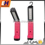 Magnetic Foldable Work Light 10 SMD+1W LED Plastic Portable Folding Work Lamp