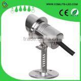 New Arrival LED Mini Lights 3W RGB 3in1 LED Underwater Spotlights