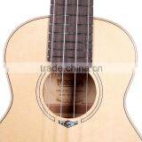 High Quality Concert/tenor Ukulele,solid Spruce Top and Flame Manhogany Back,factory Wholesale thumbnail-5