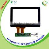 1.1mm Thickness of Cover Glass 10.1 Inch Cheap Capacitive Touch Screen