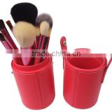 12piece high quality fashional canister makeup brush