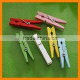Latest 4.8cm Colorful Wooden Clip