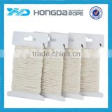 Eco-friendly colored cooking cotton string with paper card