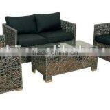 rattan indoor sectional sofa