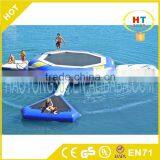 2016 Commercial Air Bouncer Giant Water Game Inflatable Water Trampoline for Sale thumbnail-6