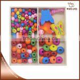 DIY Wooden Beads Set Butterfly Theme for Girls to Bracelet and Necklace thumbnail-1