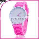 Fashion Designer Jelly Watch Ladies Girl Sports Brand Silicone Watch