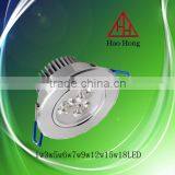 HAO HONG Different Height Led Ceiling Lamp 1w3w5w6w7w9w12w15w18w
