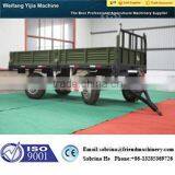 High Hurdles 4 Wheel Double Axle Trailer With CE Certification thumbnail-3