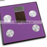 Large LCD Solar Body Fat Weighing Scale for Indoor and Outdoor