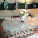 China High-end Jacquard Chenille Table Cloth