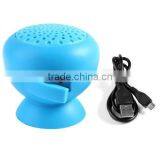 Mini Mushroom Bluetooth Speaker Wireless Waterproof Silicone Suction New thumbnail-2