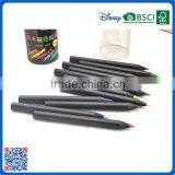 3.5' New Factory Black Wooden Color Pencil in Tube Sets for Promotion Gifts thumbnail-2