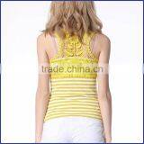 New Design Striped Morning Womens Tank Top In Bulk thumbnail-2