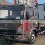 Chinese SINOTRUK 4*2 HOWO Light Cargo Truck For Sale thumbnail-1