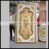 Perfect White w/ Blue Cloud Pattern Insert Aluminum Ceiling thumbnail-1