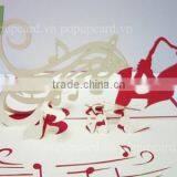 Clarinet Profesional 3d Greeting Pop up Card thumbnail-3