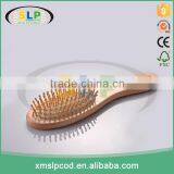 TOP QUALITY Wooden Hair Massager Brush Comb Natural Wood Beaded Massage Hair Combs thumbnail-3