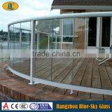 commercial glass railing