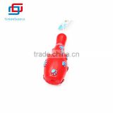 New Arrival Red Grenade Shaped Squeaky Soft Pet Toy