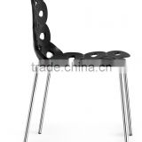 elegant modern design with mesh shape and armless dining chair/side dining chairs