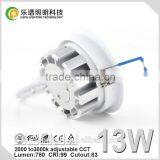 CCT Adjustable 13W/15W Led Downlight Wholesale 3 Years Warranty Cob Led Downlight Shenzhen Manufacturer thumbnail-6