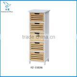 Paulownia Solid Wood Stair Furniture Bedside Cabinet thumbnail-4