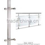 Glass Fitttings Home Decoration Stainless Steel Handrail