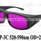 Professional 532nm Green Laser Protective Goggles Safety Glasses Eyewear CE