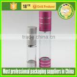 Airless Lotion Bottle Refillable Sunscreen Lotion Container Pump thumbnail-3