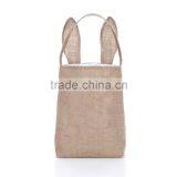 Stcoked Monogrammable Burlap Bunny Easter Gift Bag thumbnail-5