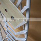 Custom Powder Coat Big Metal Ceramic Floor Tile Display Stand HSX-S0363 thumbnail-3