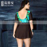 Balneaire Plus Size Women One Piece Swimwear,XXXXL thumbnail-5