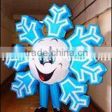 Cute Inflatable Snowflake Costume for Advertising thumbnail-1