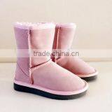 Kids Fancy Boots Pink Ankle Boot Cemented Winter Warm Boots thumbnail-1