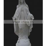 Stone Carving Holly Virgin Mother Maria Statue Sculpture