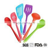 FDA Approved Silicone Cooking Tools Silicone Kitchen Utensils Set with Hygienic Solid Coating
