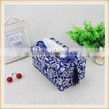 Blue and White Porcelain Fabric Tissue Box Cover thumbnail-2