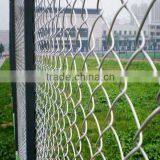 Pvc-coated Diamond Chain Link Fence for Playgrounds/used Chain Link Fence