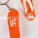 Cute Colorful Slipper Soft Pvc Keychain Cartoon Pvc Rubber Key Chain thumbnail-4